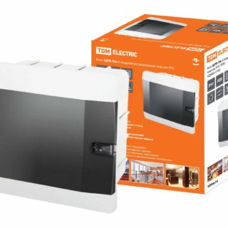 Бокс ЩРВ-Пм-6 модулей встраиваемый пластик IP41 TDM